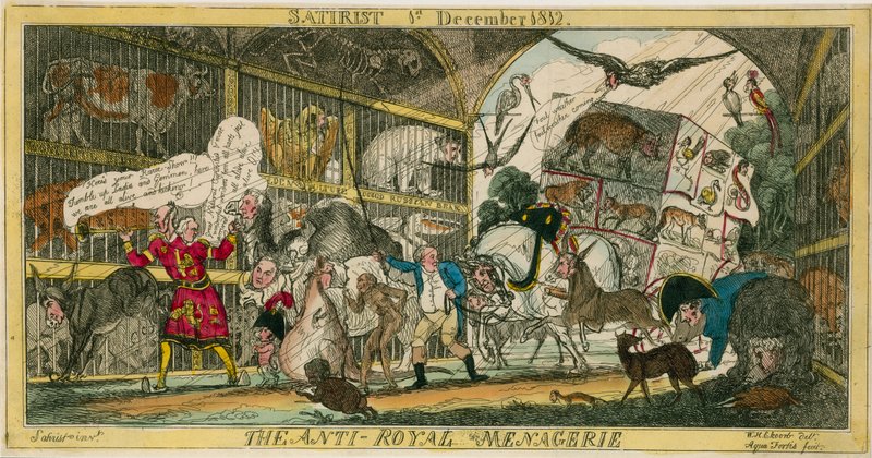 De Anti-Koninklijke Menagerie door English School