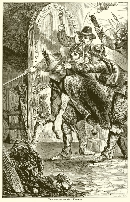 De Arrestatie van Guy Fawkes door English School