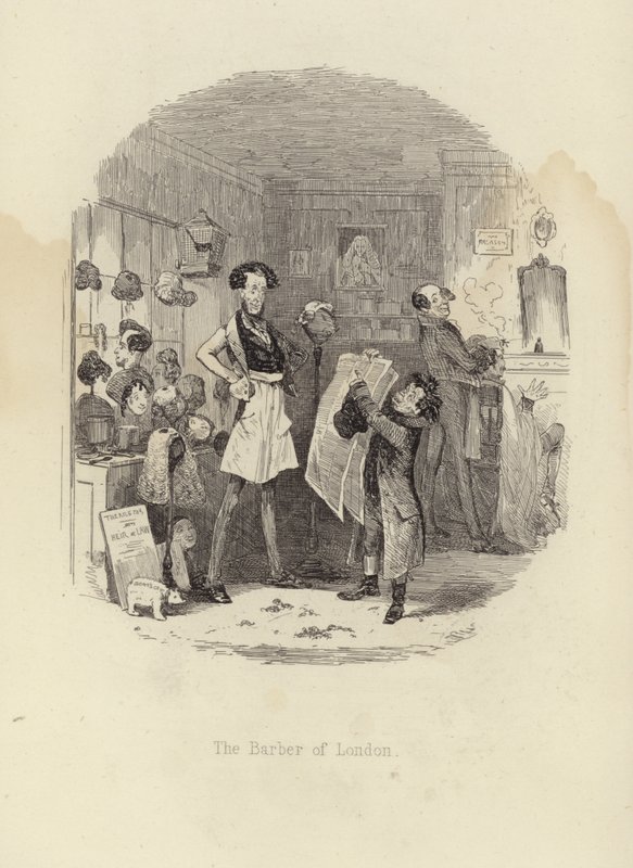 De barbier van Londen door English School