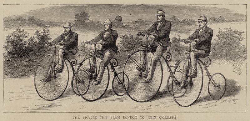 De fietstocht van Londen naar John o