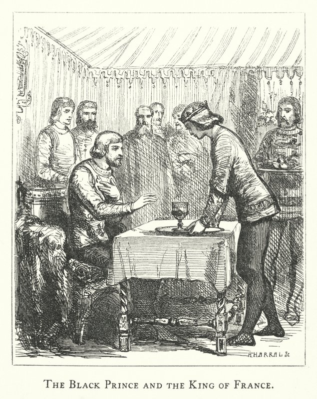De Zwarte Prins en de Koning van Frankrijk door English School