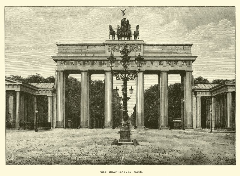 De Brandenburger Tor door English School