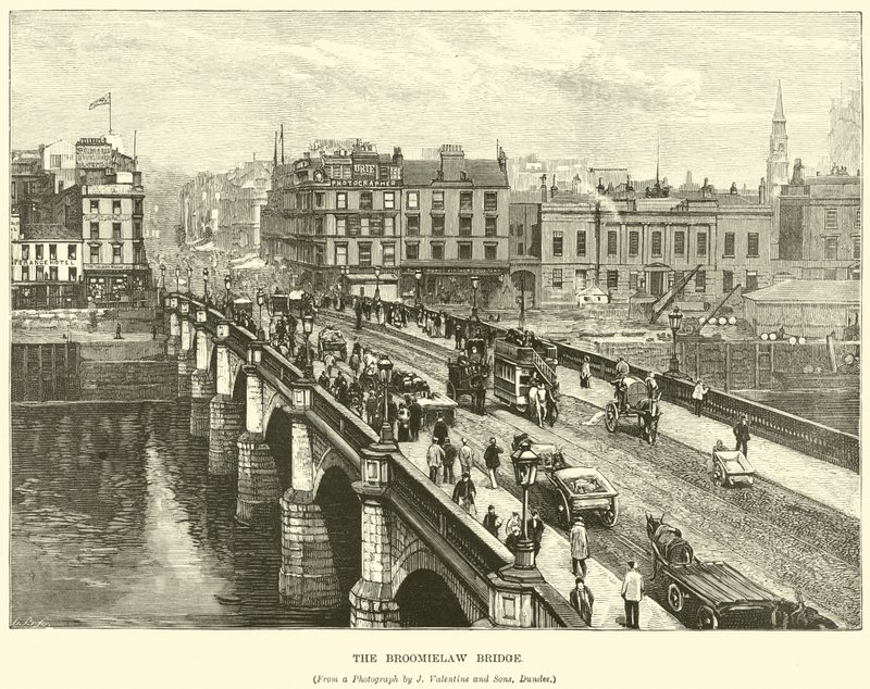 De Broomielaw Brug door English School