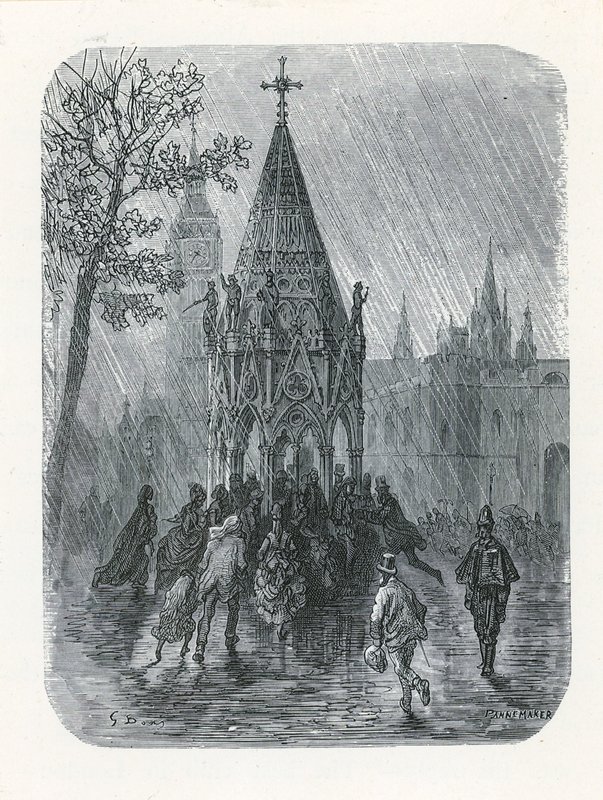 De Buxton Memorial Drinkfontein, St Margarets Westminster door English School