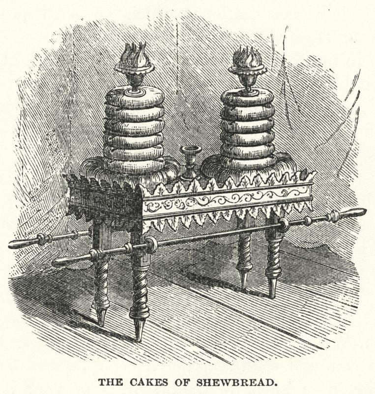 De toonbroden (gravure) door English School