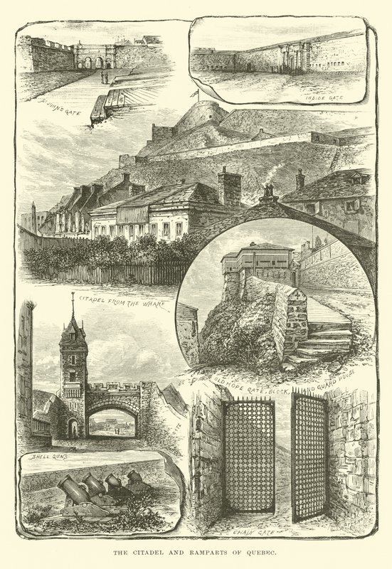 De Citadel en Wallen van Quebec door English School