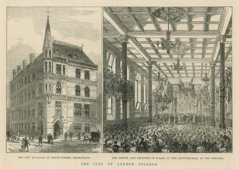 De City of London College door English School