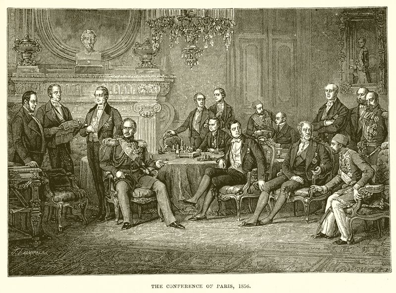 De Conferentie van Parijs, 1856 door English School