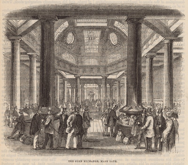 De Graanbeurs, Mark Lane, Londen door English School
