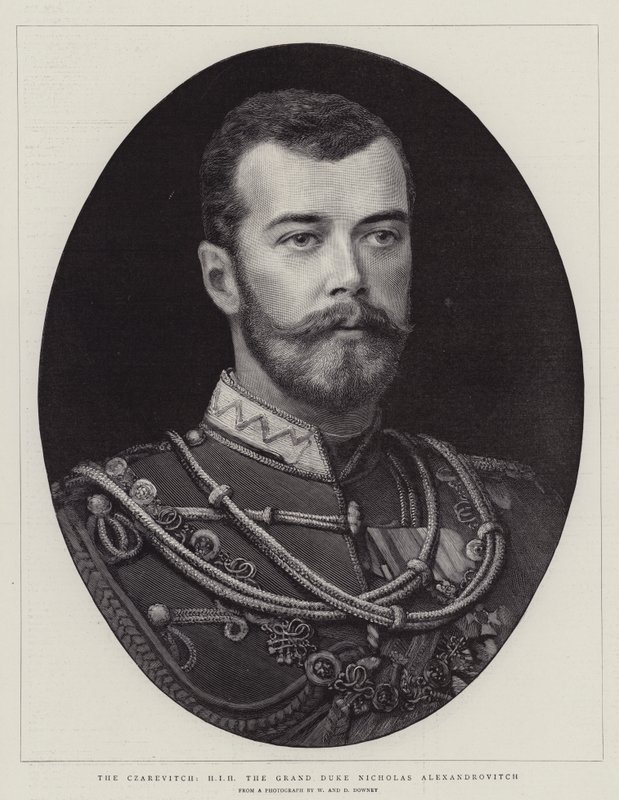 De Tsarevitsj, ZKH de Groothertog Nicolaas Alexandrovitsj door English School