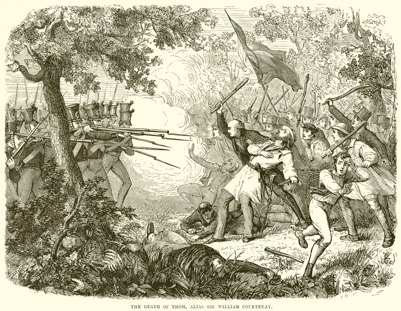 De dood van Thom, alias Sir William Courtenay door English School