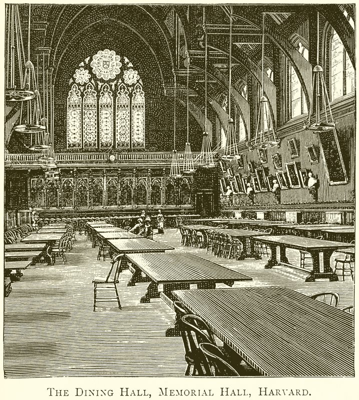De Eetzaal, Memorial Hall, Harvard door English School