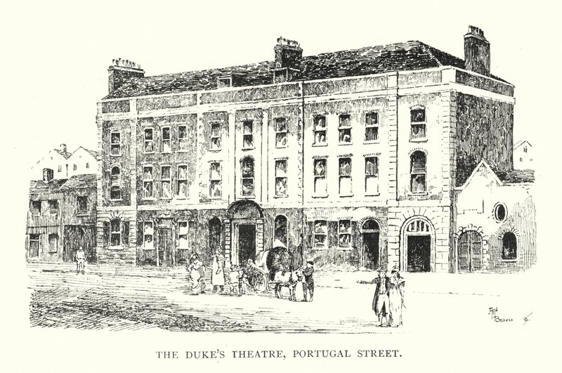 Het Hertogstheater, Portugalstraat door English School