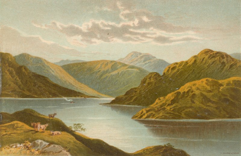 De Ingang van Loch Goil door English School
