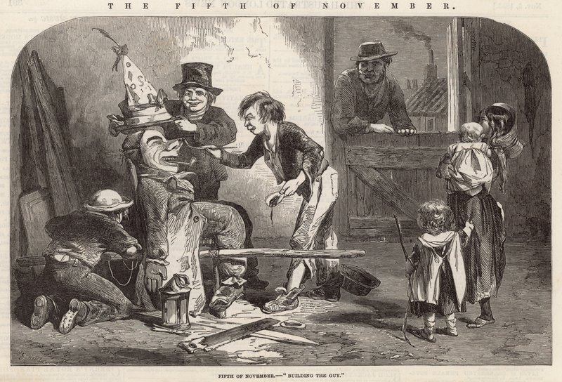 De vijfde november - het bouwen van de Guy door English School