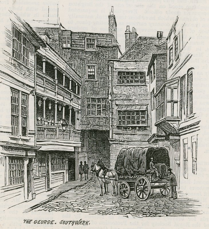 The George, Southwark door English School