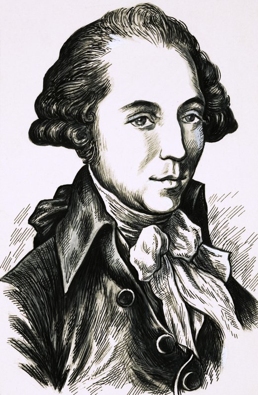 De Georgiërs: De duelerende dramaturg (Richard Sheridan) door English School