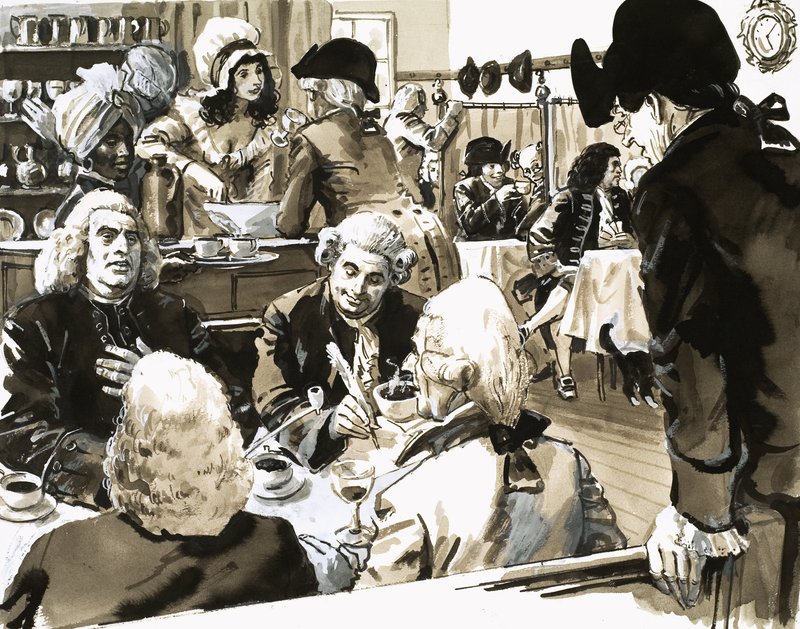 De Georgiërs: De Monarch van Woorden (Samuel Johnson) door English School