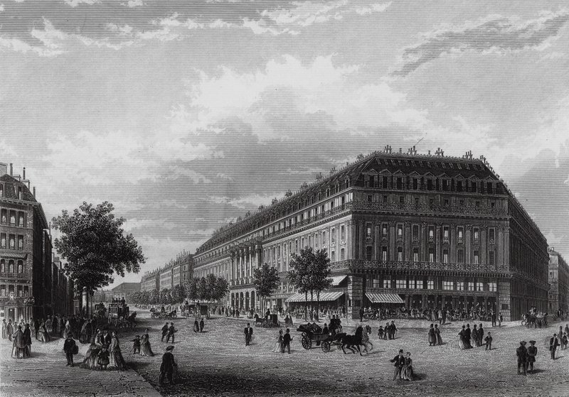 Het Grand Hotel, Boulevard des Capucines, Parijs door English School