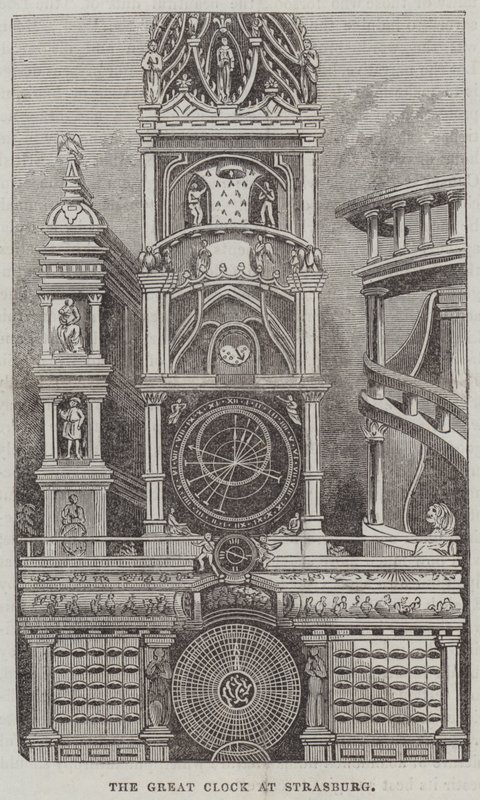 De Grote Klok van Straatsburg door English School