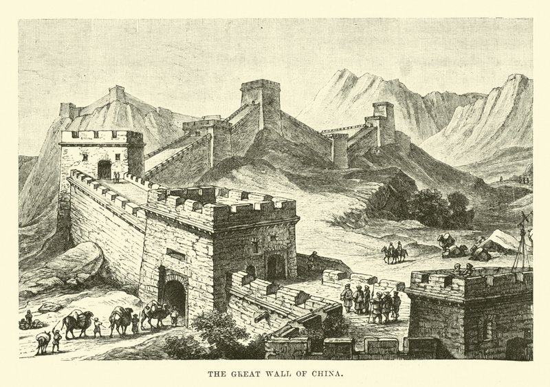 De Grote Muur van China door English School