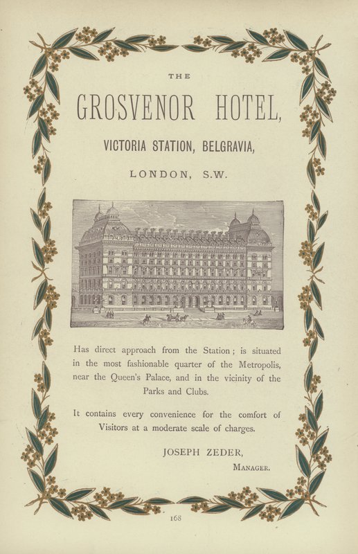 The Grosvenor Hotel door English School