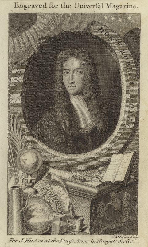 De eerbiedwaardige Robert Boyle door English School