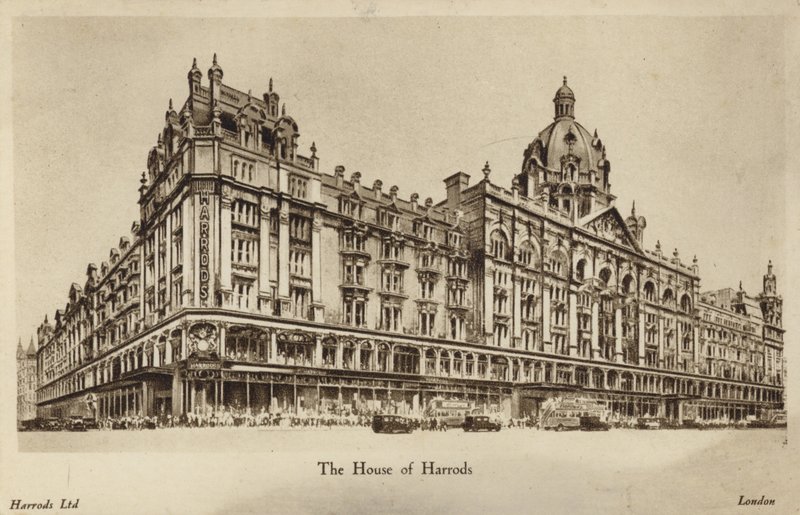 Het huis van Harrods, Londen door English School