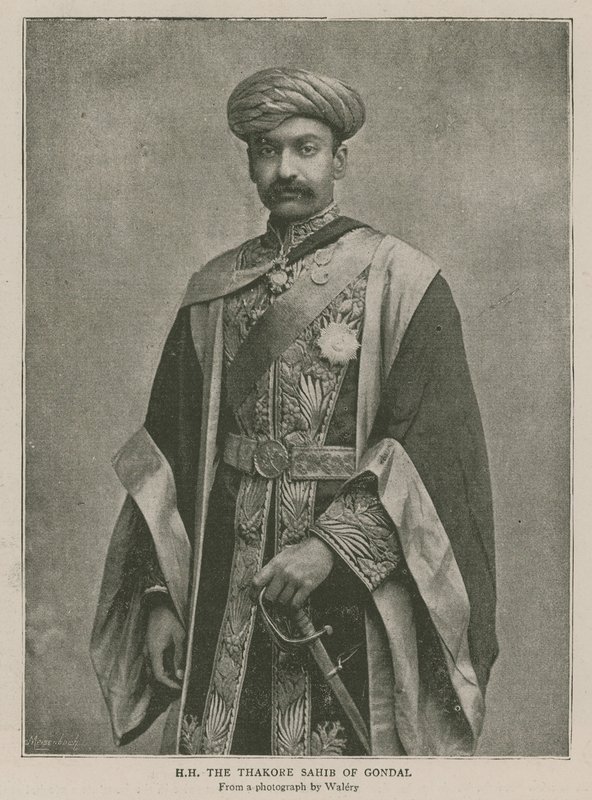 Het Imperial Institute: Zijne Hoogheid de Thakore Shahib van Gondal door English School