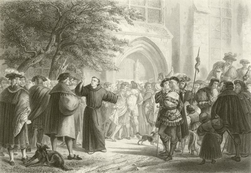 De aflaten, of de vijfennegentig stellingen door English School