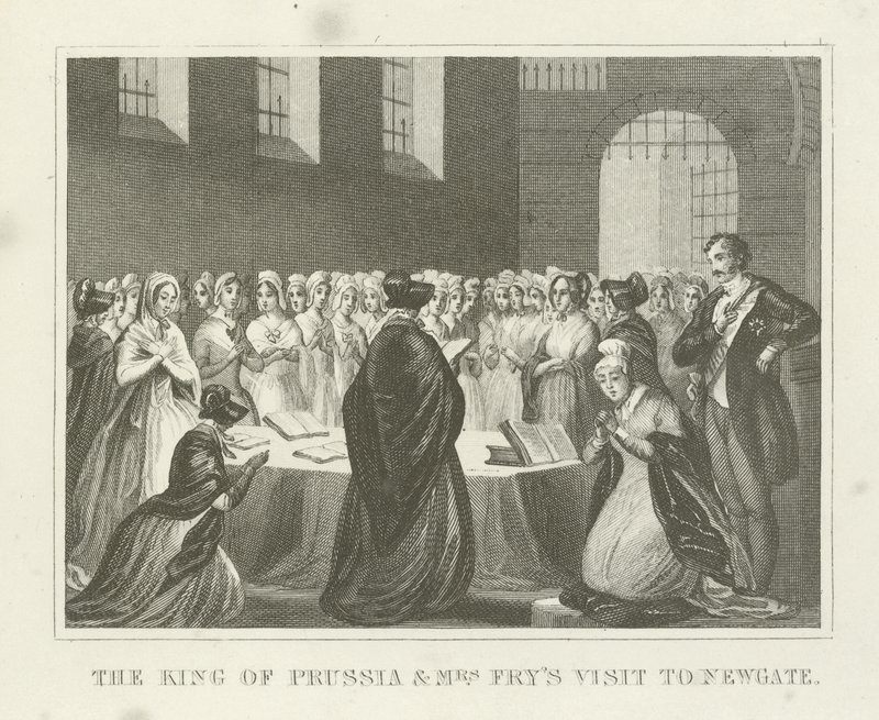 De Koning van Pruisen & Bezoek van Mevrouw Fry aan Newgate door English School