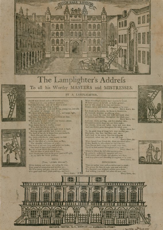 Het adres van de lampaansteker aan al zijn waardige meesters en meesteressen, door een lampaansteker door English School