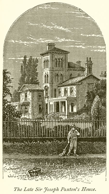 Het Huis van de Wijlen Sir Joseph Paxton door English School