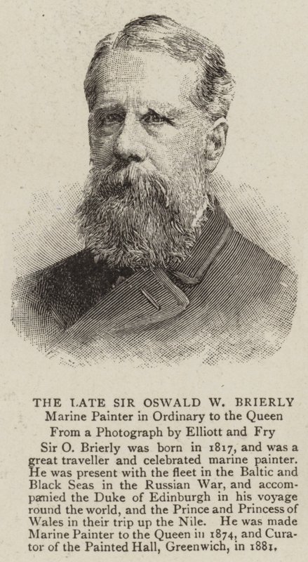 De Laatste Sir Oswald W Brierly door English School