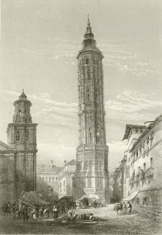 De scheve toren, Saragossa door English School
