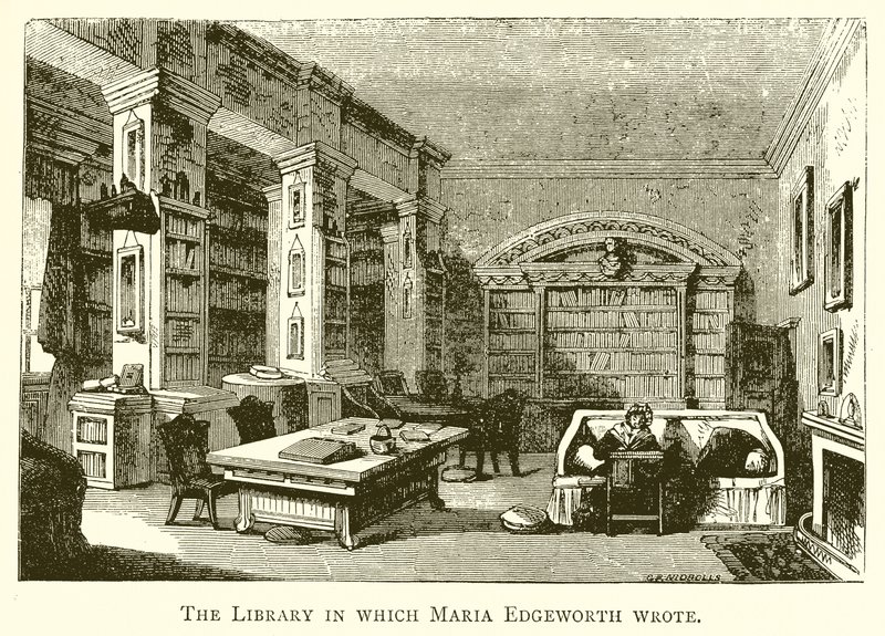 De Bibliotheek waarin Maria Edgeworth schreef door English School