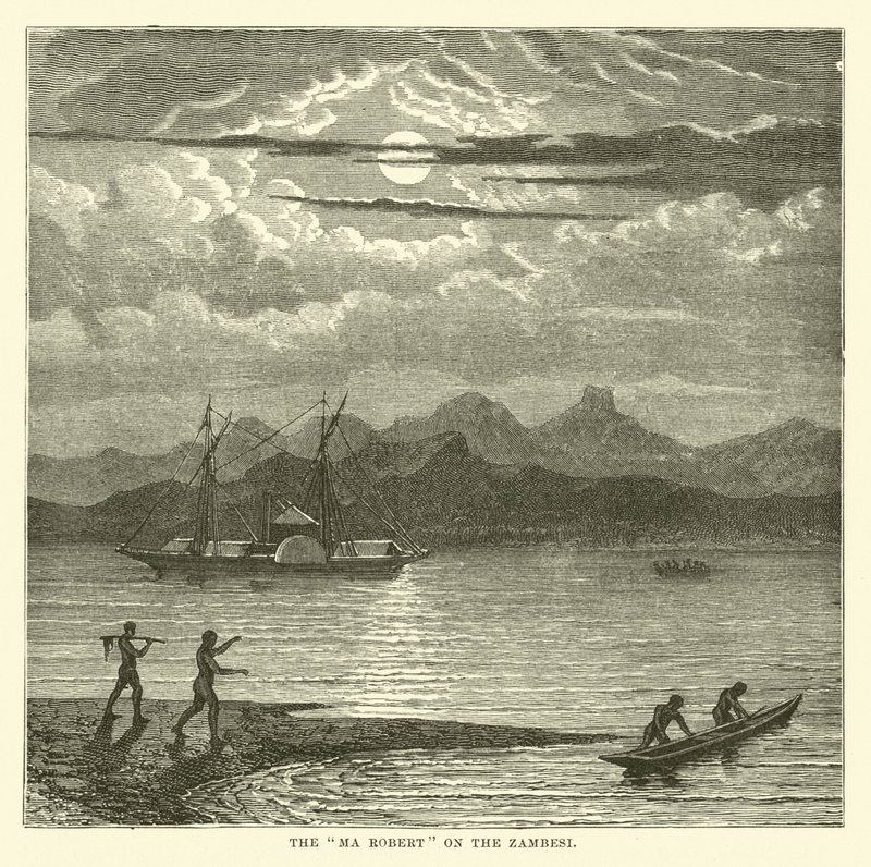 De Ma Robert op de Zambezi door English School