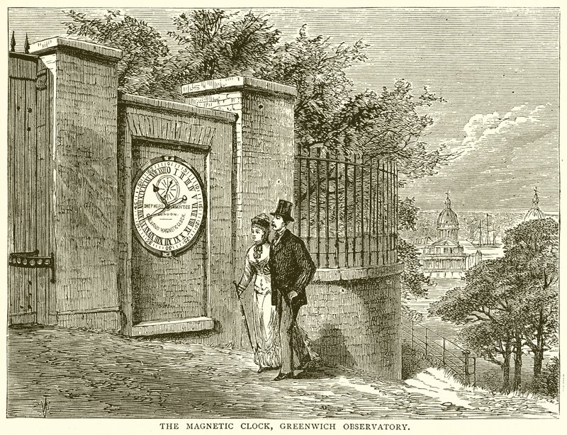 De Magnetische Klok, Greenwich Observatorium door English School