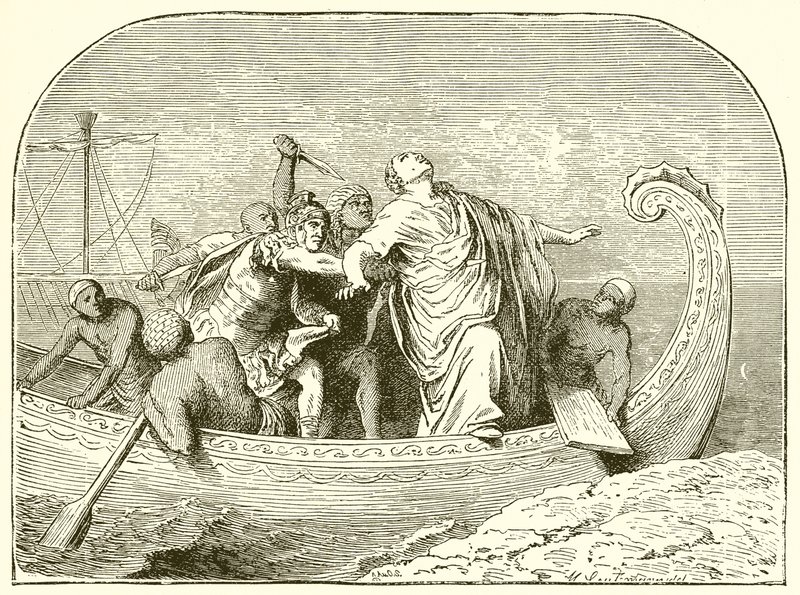 De moord op Pompeius door English School