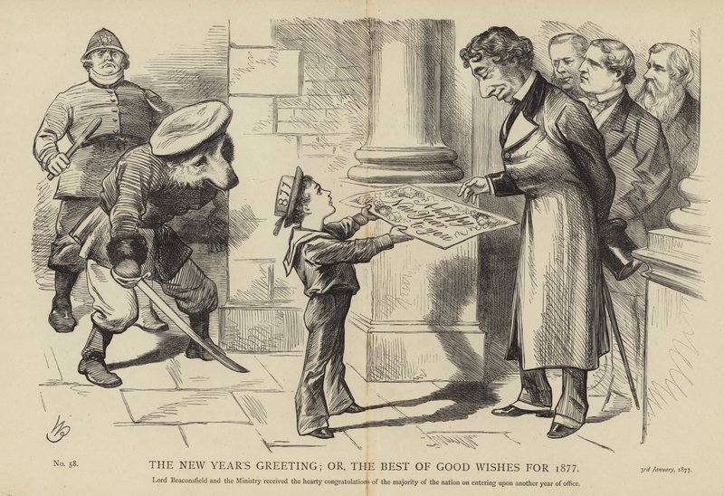 De nieuwjaarsgroet; of de beste wensen voor 1877 door English School