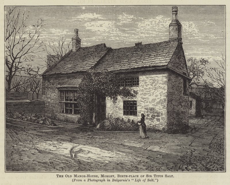 Het Oude Landhuis, Morley, Geboorteplaats van Sir Titus Salt door English School