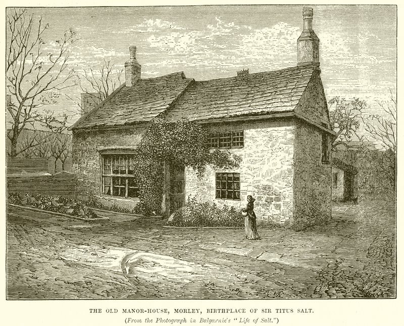 Het Oude Landhuis, Morley, Geboorteplaats van Sir Titus Salt door English School