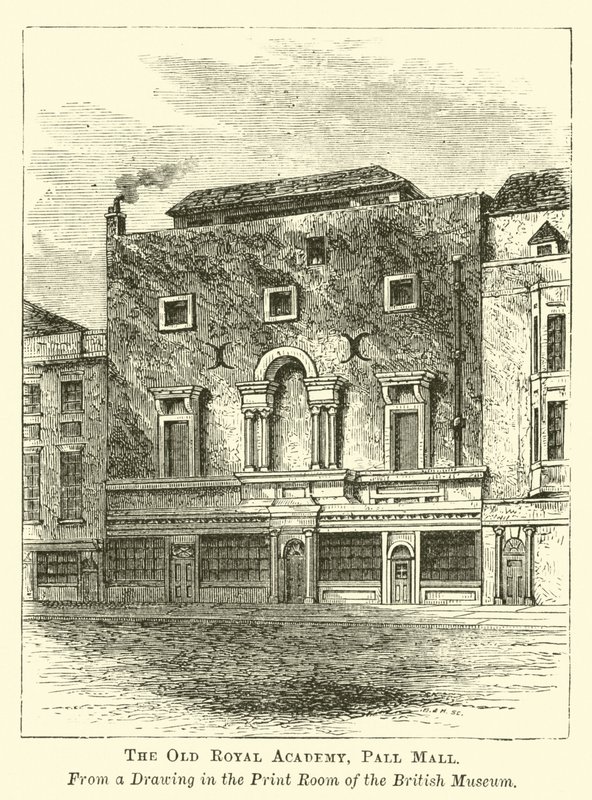 De Oude Koninklijke Academie, Pall Mall door English School
