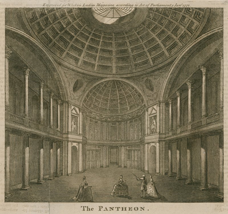 Het Pantheon, Oxford Street, Londen door English School
