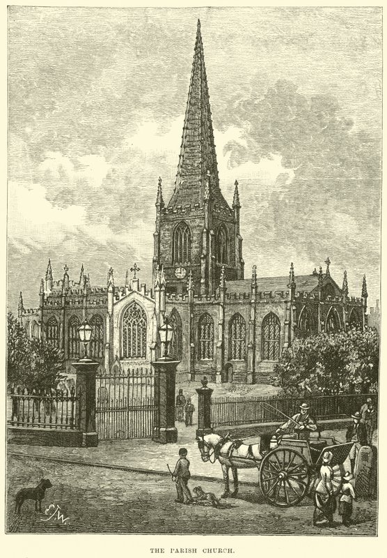 De Parochiekerk door English School