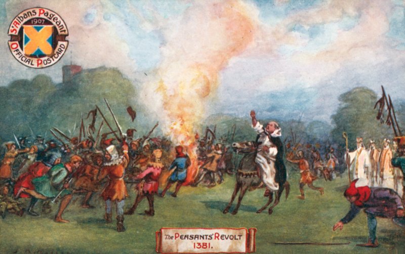De Boerenopstand 1381, St Albans Pageant 1907 door English School