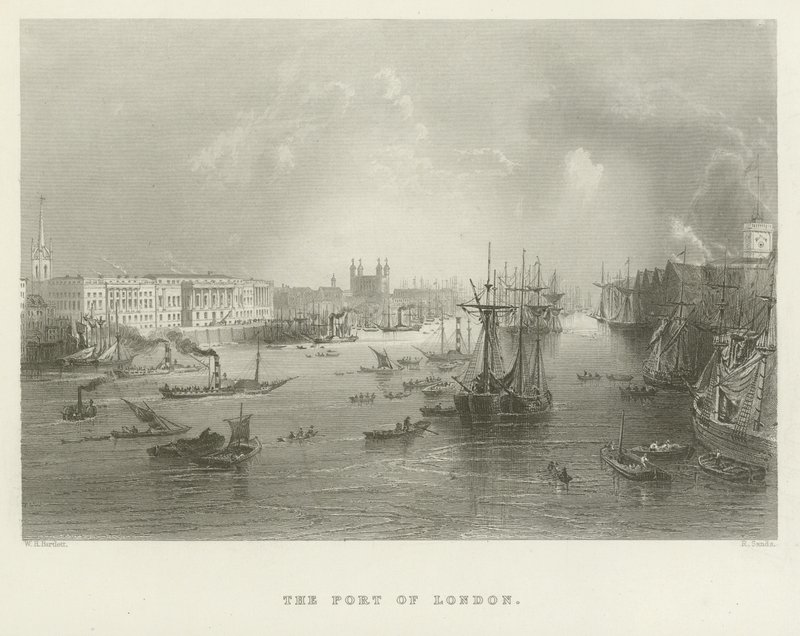De Haven van Londen door English School