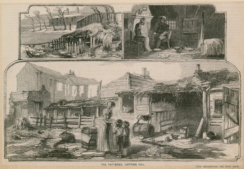De Potteries, Notting Hill door English School