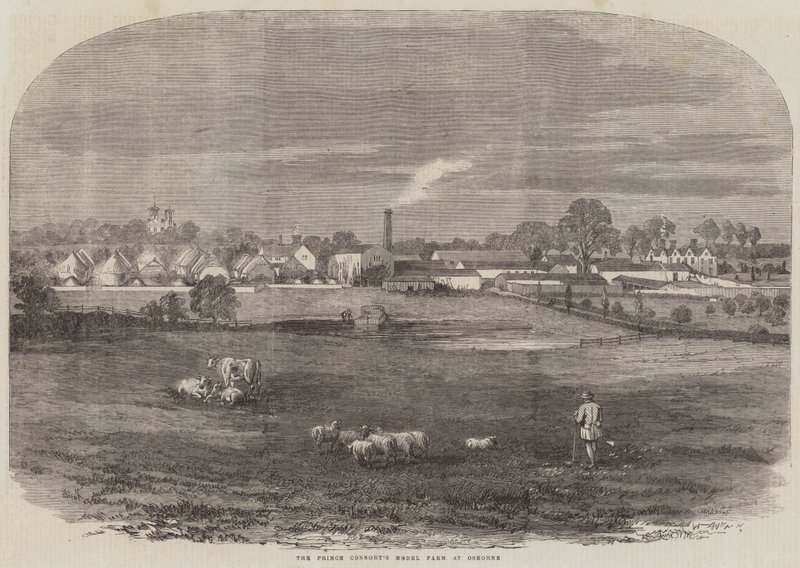 Het Modelboerderij van de Prins-Gemaal in Osborne door English School