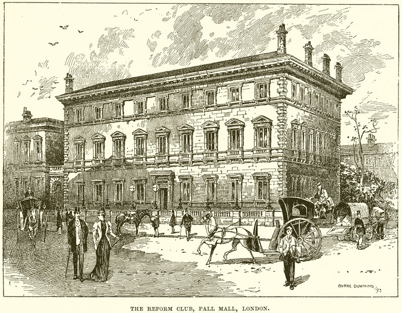 The Reform Club, Pall Mall, Londen door English School